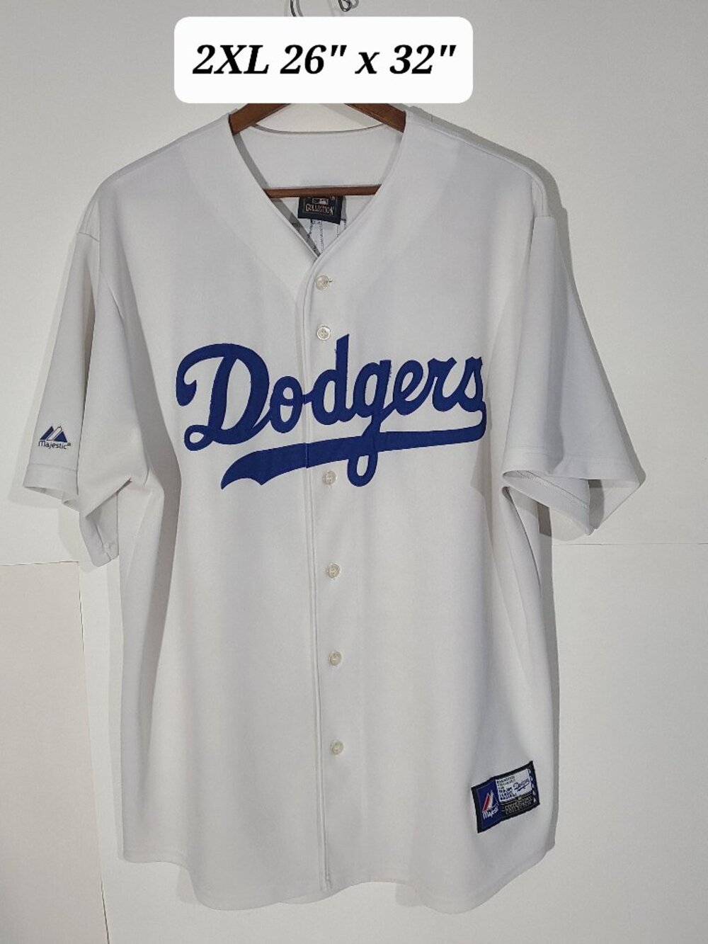 Brooklyn Dodgers Jackie Robinson #42 Cooperstown Collection Men's 2XL Jersey